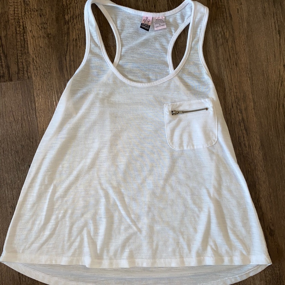 White tank top